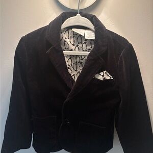 Koala Kids Black Velvet Blazer